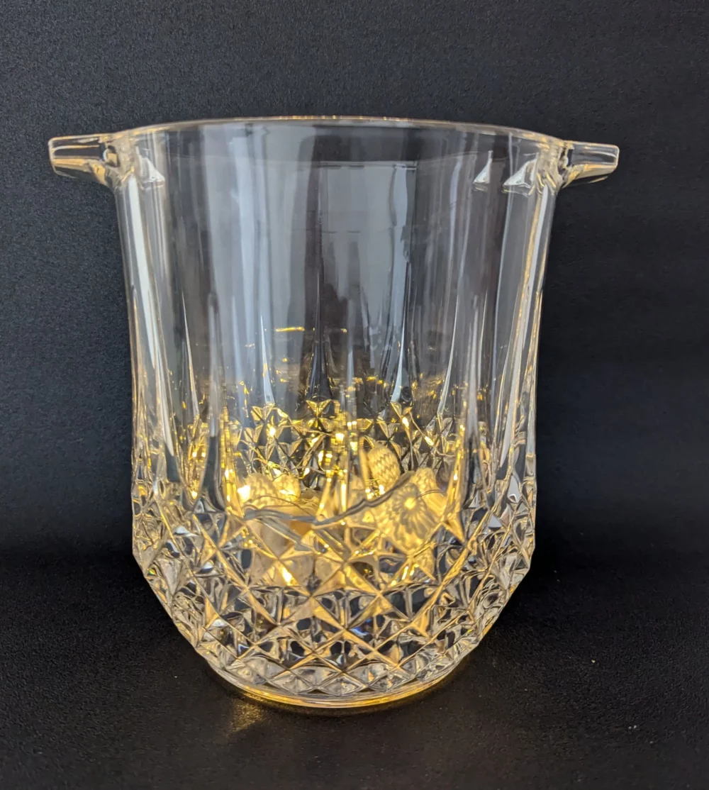 Crystal champagne bucket