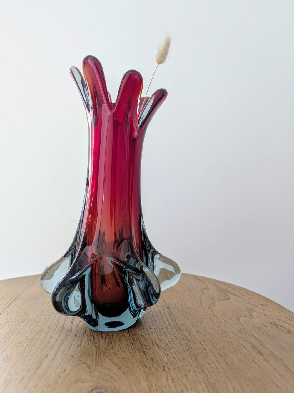 Murano glass vase