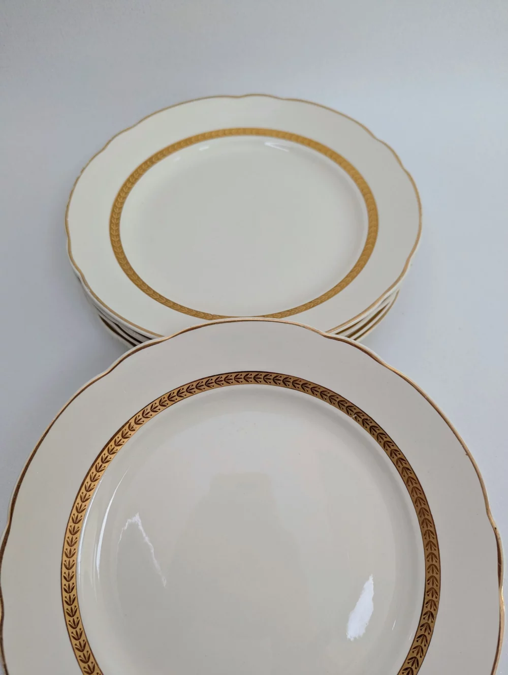 Service de 8 assiettes plates Villeroy & Boch modèle 7301 – Image 3