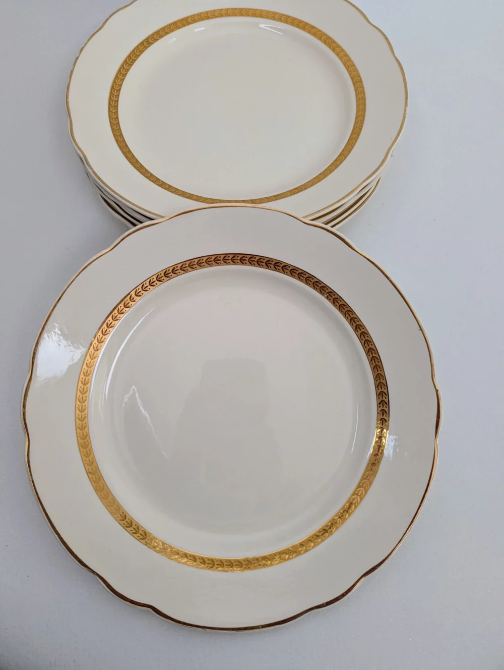 Service de 8 assiettes plates Villeroy & Boch modèle 7301 – Image 2