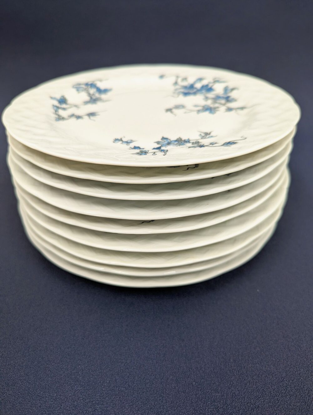 9 Bernardaud dessert plates model St Saens - Image 3