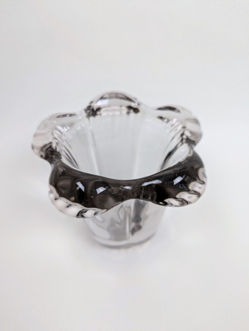 Plant-shaped crystal vase - Image 5