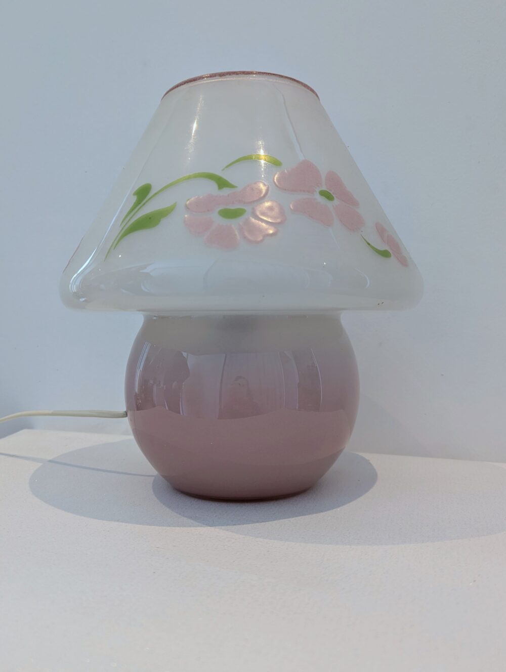 Lampe champignon en verre – Image 2