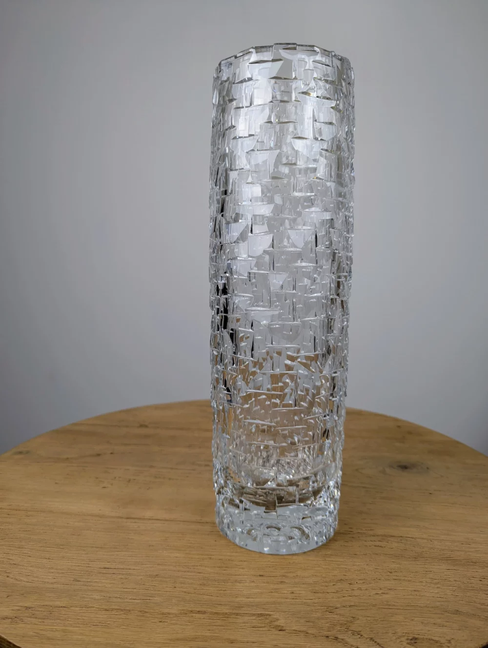 Cut crystal vase - Image 3