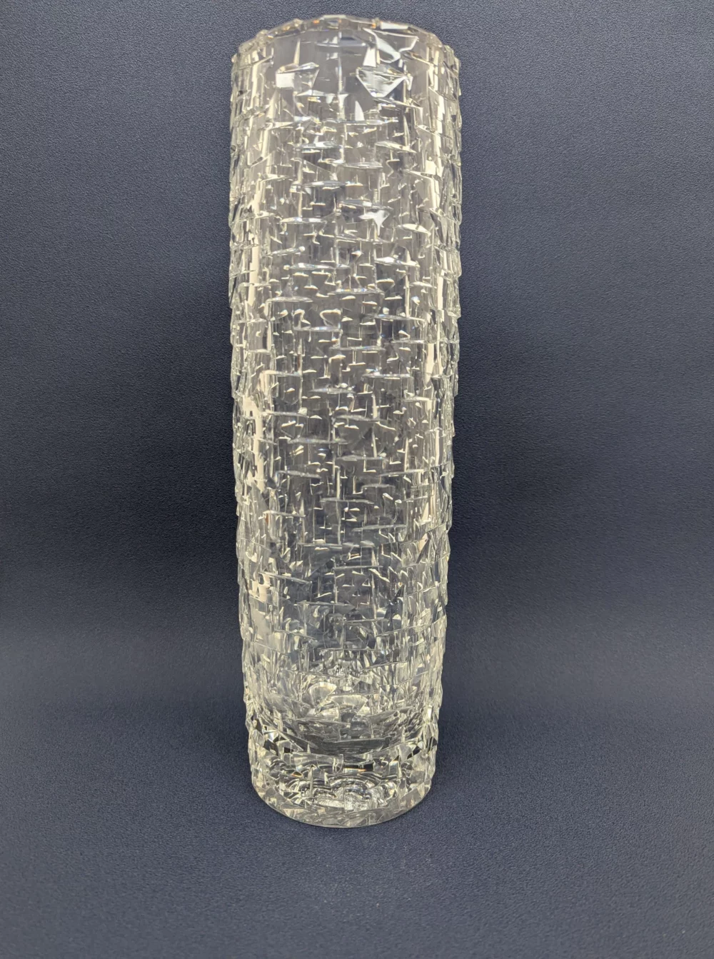 Cut crystal vase - Image 8