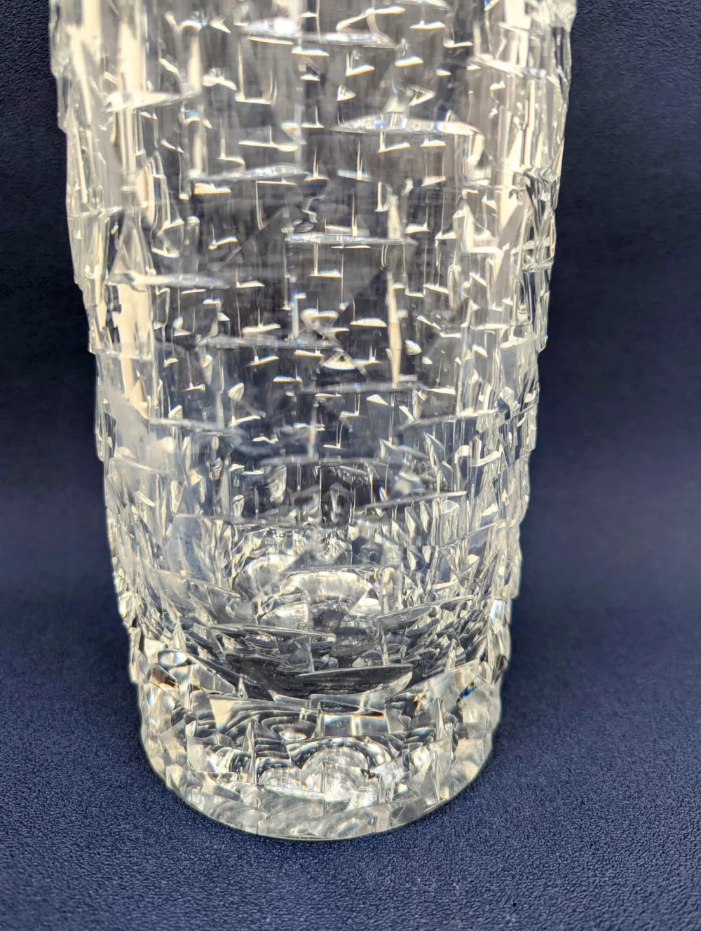 Cut crystal vase - Image 7