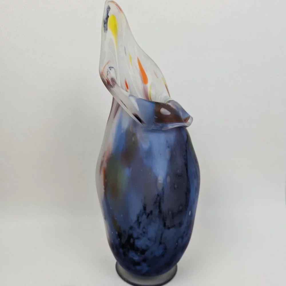 Vase en pâte de verre soufflé – Image 2